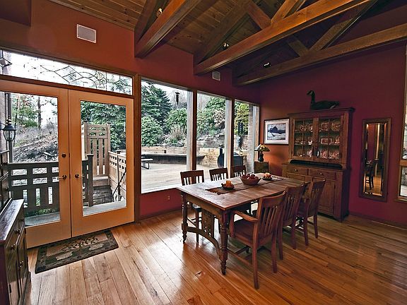 Dining area with abundant natural light