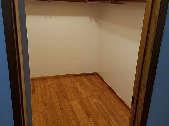 Master bedroom walk in closet