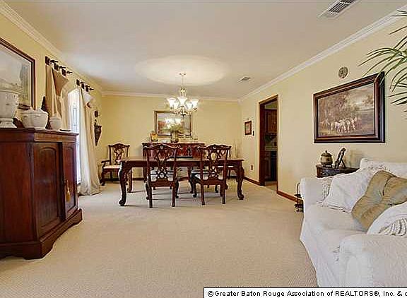 Formal Den and Dining Area