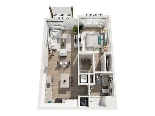 Floor plan A1