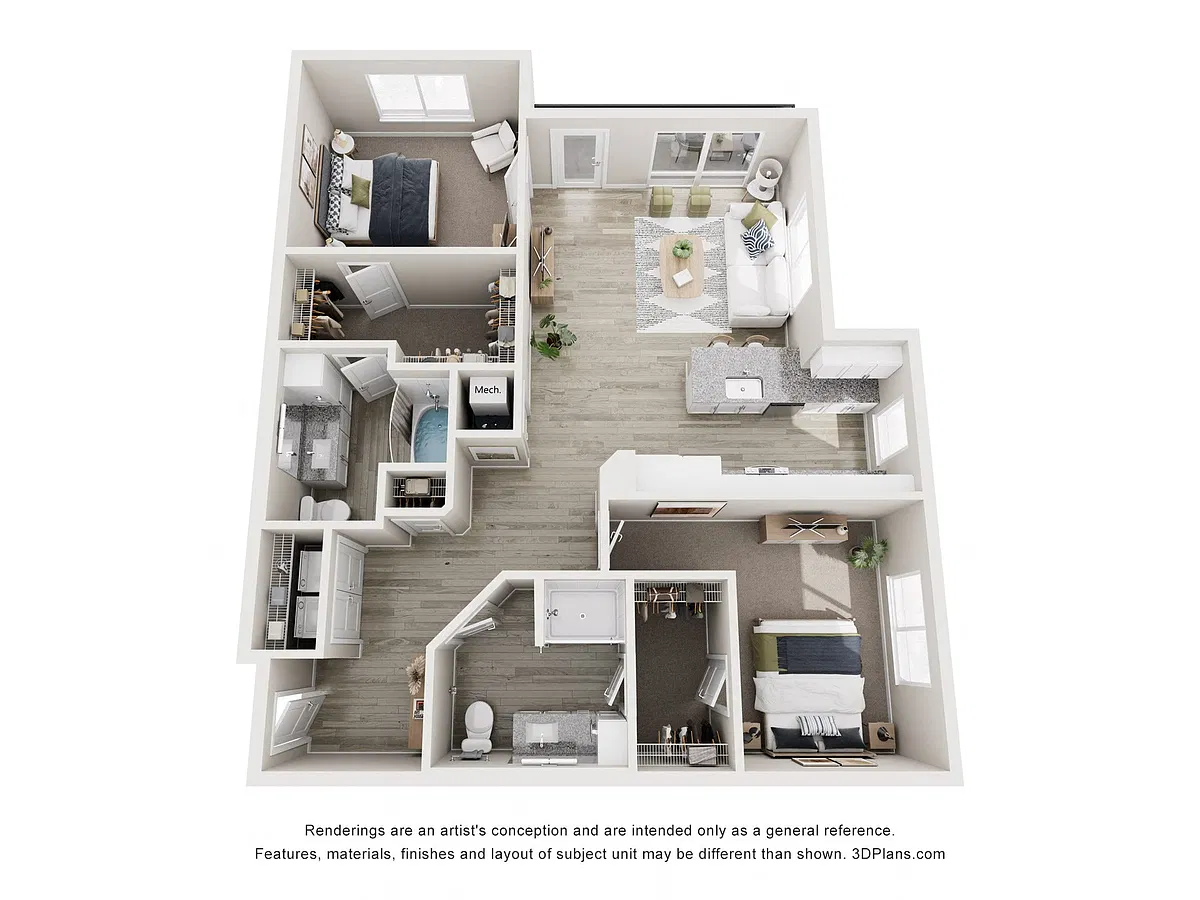 Floor plan The Florentine