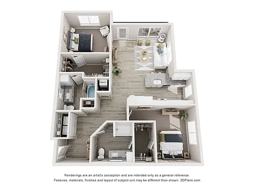 Floor plan The Florentine