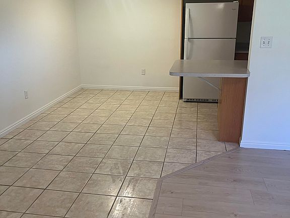 Entry, dining area, living room