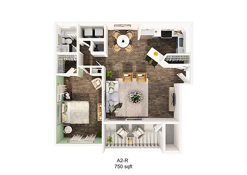 Floor plan A2