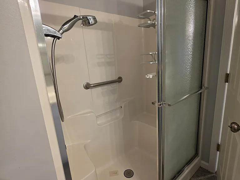 Guest bathroom shower