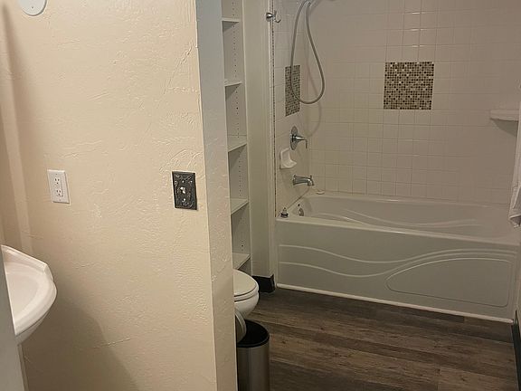Entrance to bathroom