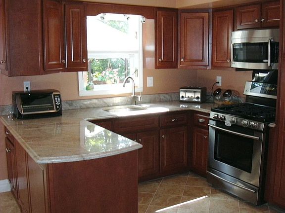 New Kitchen with Granite Countertops