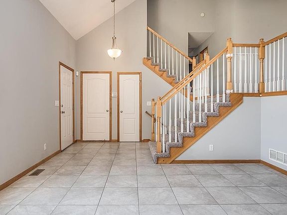Nice entry with door to garage, coat closet and great room...