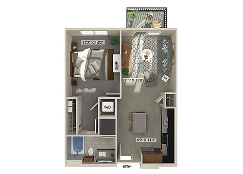 Floor plan A1