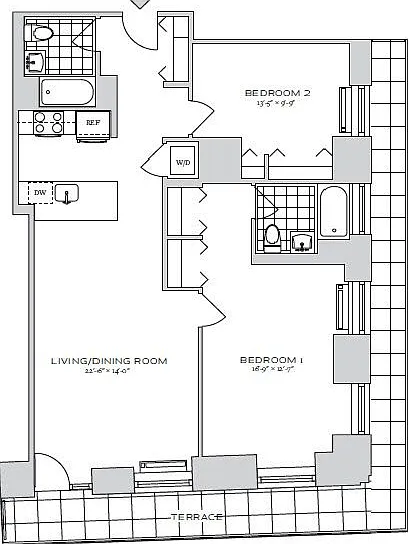 70 Pine St #1618 — Photo 2
