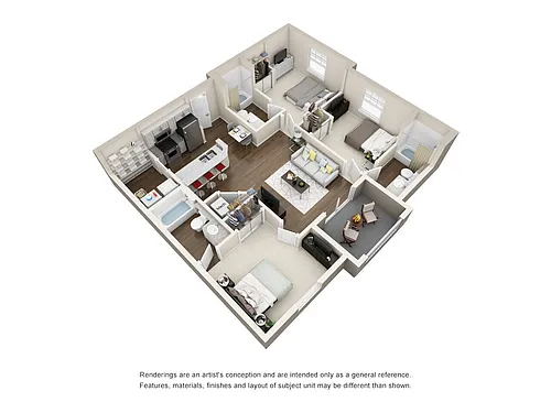 Floor plan C3R