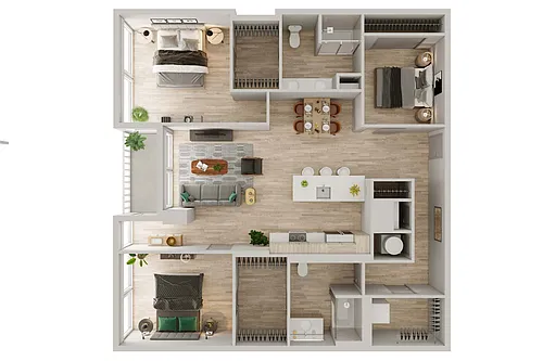 Floor plan C1