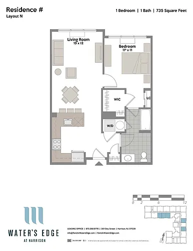 Floor plan Layout N
