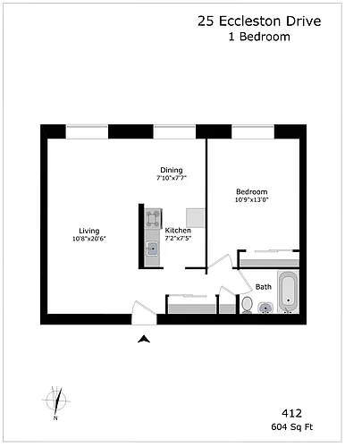 Floor plan 50031A-412