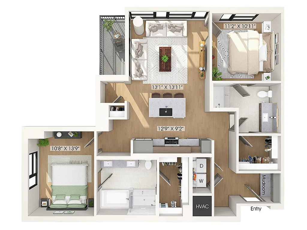 Floor plan B2