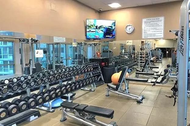 Ample Amount of Weights to Complement the Cardio Offerings.