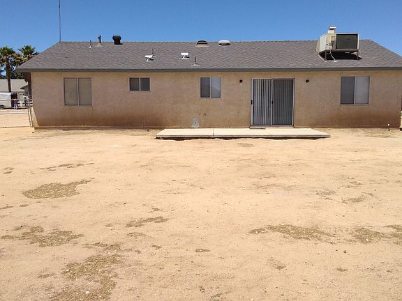 Back and backyard/patio area (shaded in the afternoon)