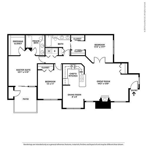 Floor plan Cobblestone