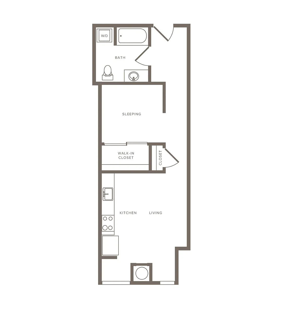 Floor plan A2a