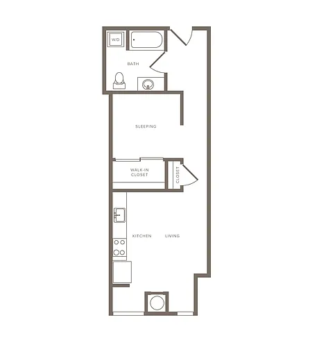 Floor plan A2a