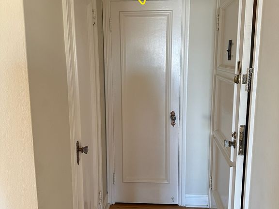 Two closets here