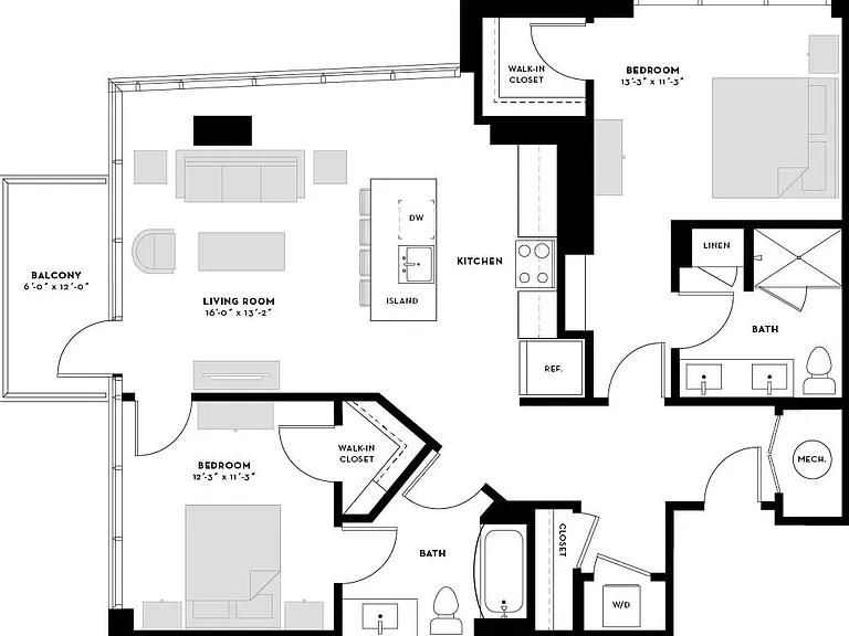 The Page VI Floor Plan The Page VI Floor Plan