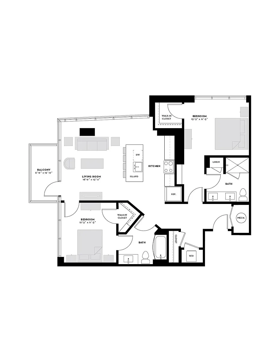 Floor plan The Page VI