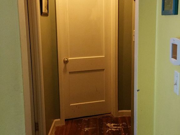 Down hallway