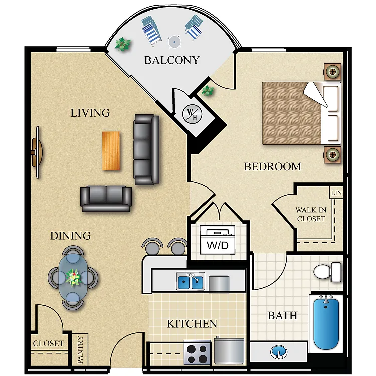 Floor plan Plan B2 (PII)