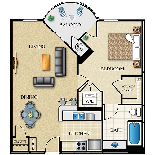Floor plan Plan B2 (PII)