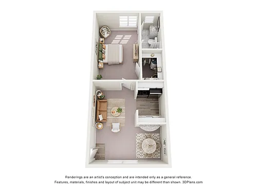 Floor plan Myrtle