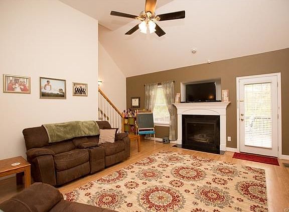 Living Room with Gas Fireplace