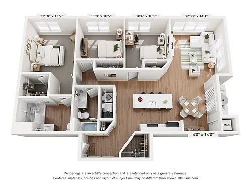 Floor plan Vista