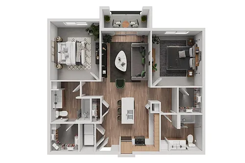 Floor plan B01