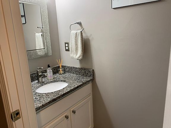 First floor half bath