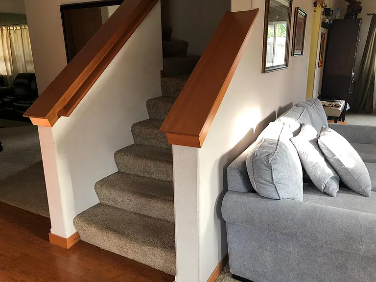 stairs from front door