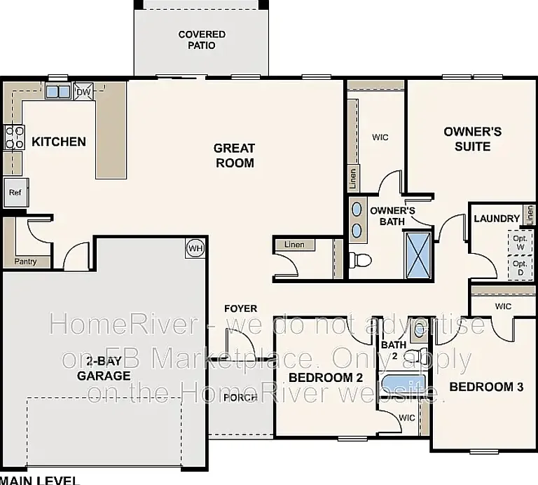 3 bed, 2.0 bath, 1656 sqft, $1,650 — Photo 2
