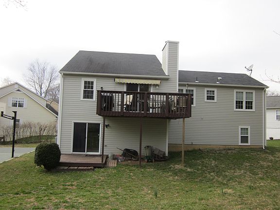 Rear - yard and deck