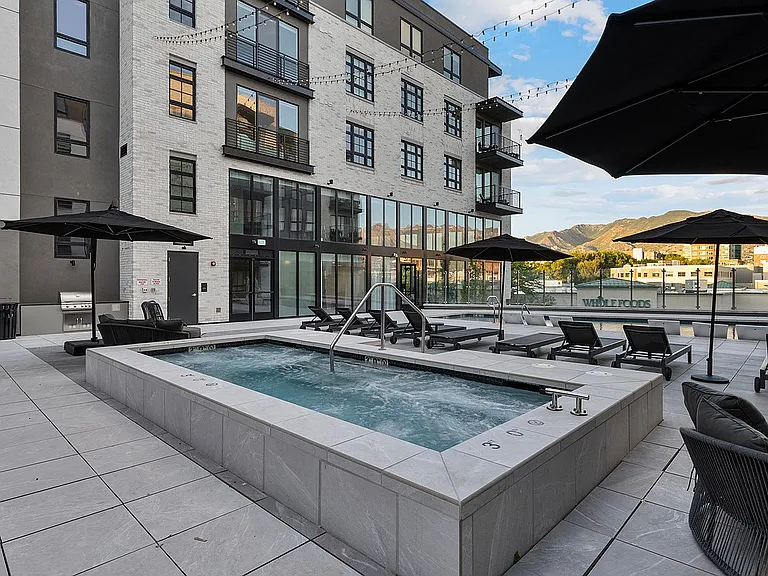 Side of Hot Tub