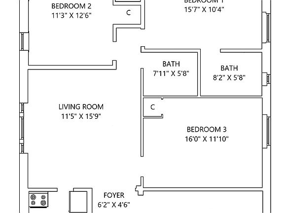 2nd image of 699 Ocean Ave APT 1C