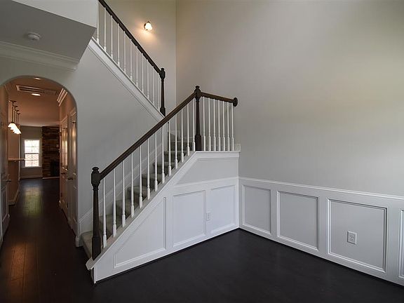 Two story grand entrance