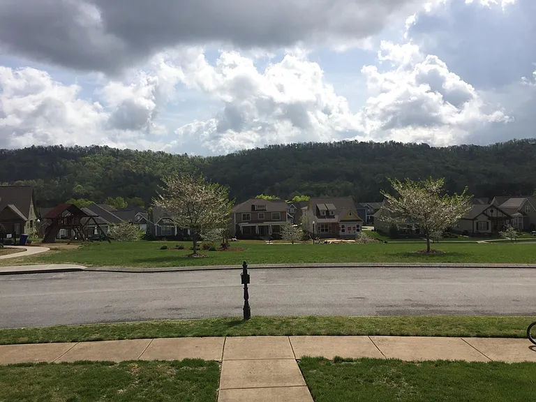 View from front porch