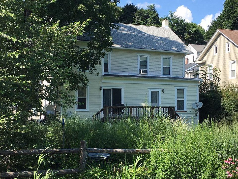 View of back of house from town park.