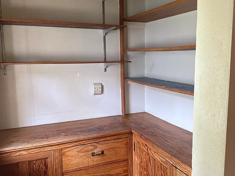 large pantry off kitchen