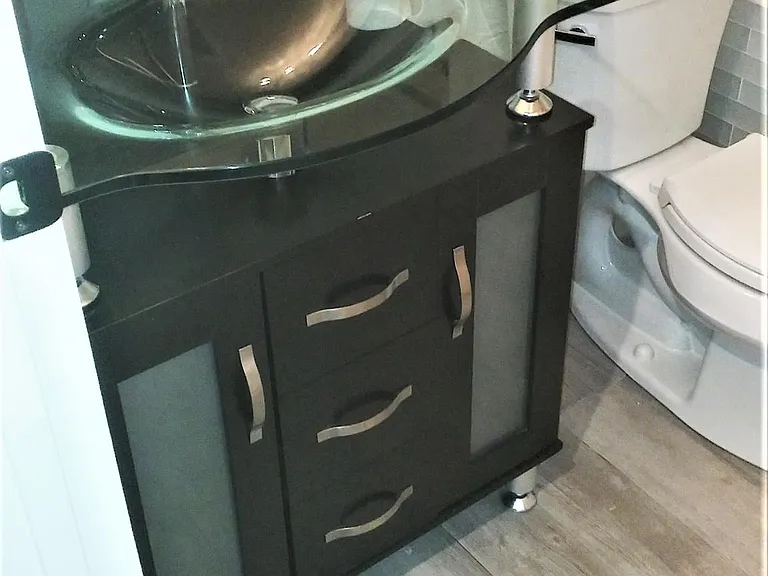 Hallway Bathroom Vanity Sink Cabinet
