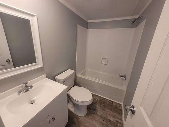 Hallway bathroom
