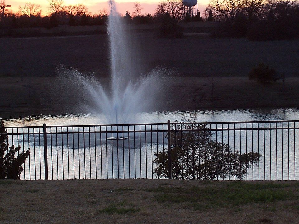 Twilight at the Fountain
