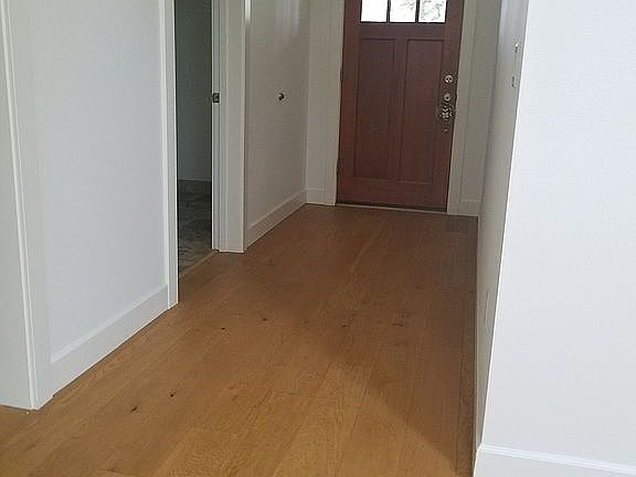 hallway to the front door