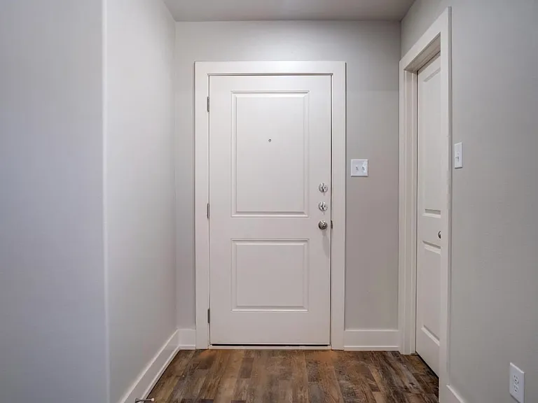 Front Door and Front Closet
