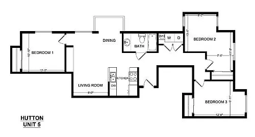 Floor plan 3x1A
